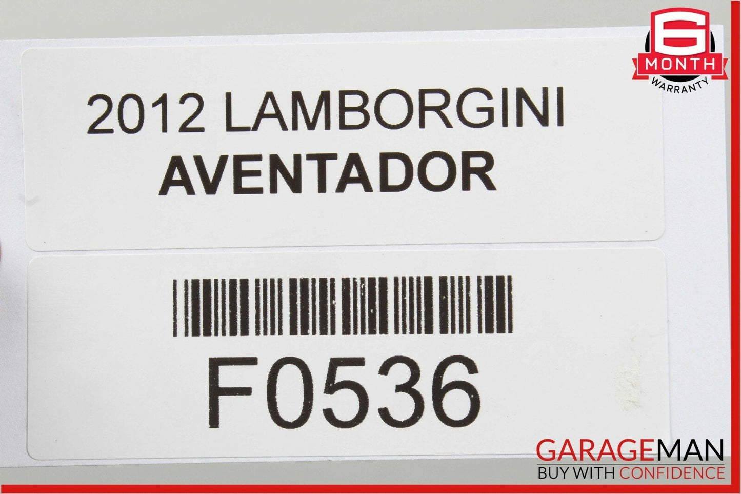 12-16 Lamborghini Aventador Center Bottom Streamline Shroud Undertray Panel OEM