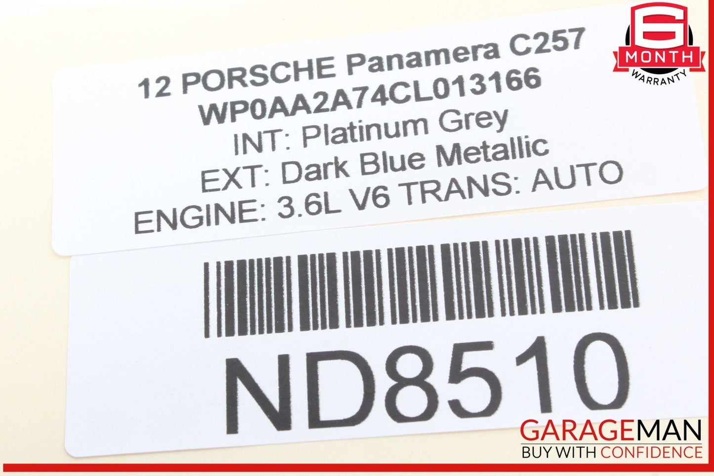 10-16 Porsche Panamera 970 Electric Parking Brake Control Module OEM
