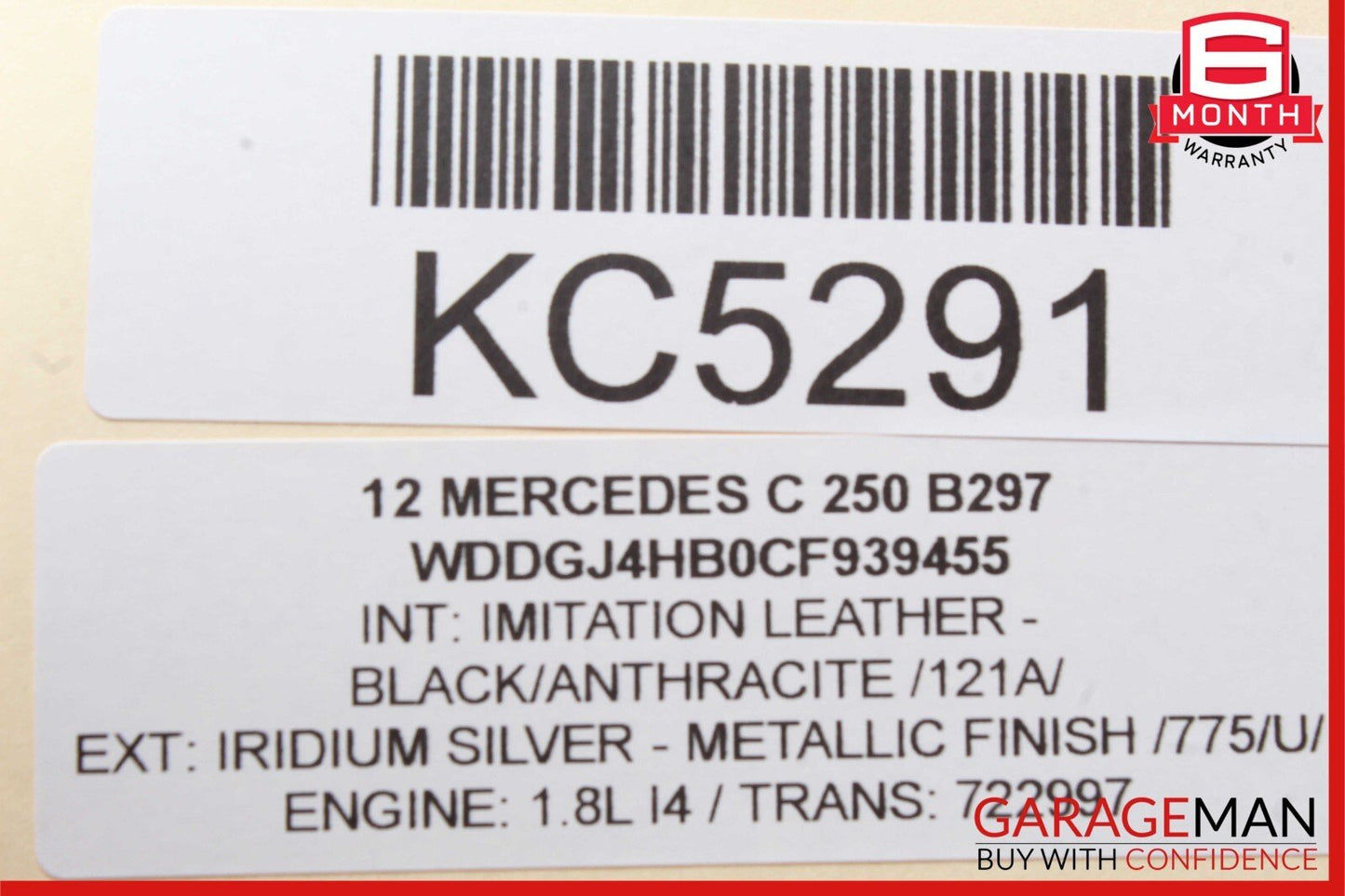 08-18 Mercedes W204 C250 E400 C300 E350 Front Left Side Door Control Module OEM