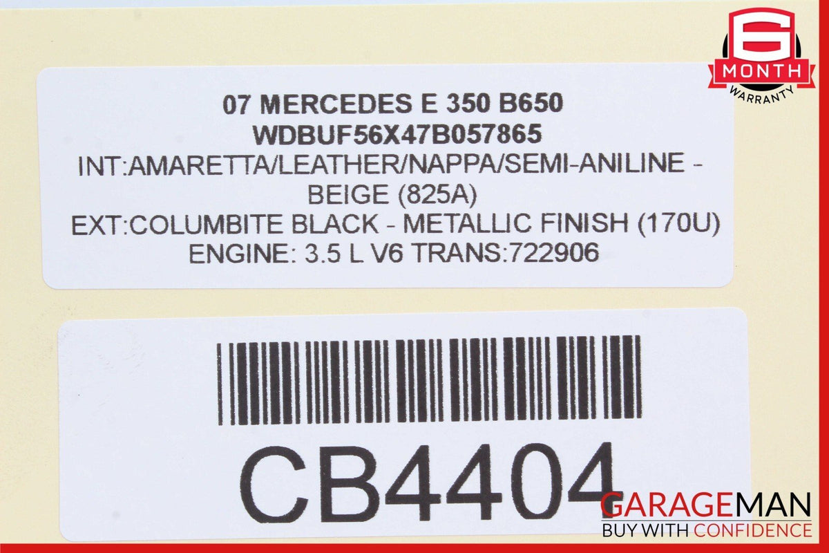03-09 Mercedes W211 E350 E500 Rear Left & Right Shock Absorber Strut Set OEM