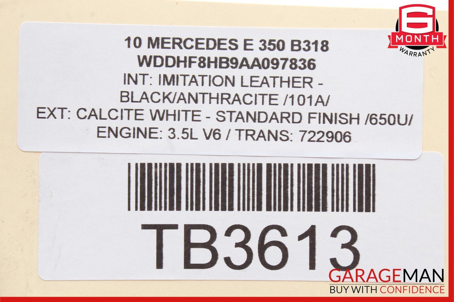 10-16 Mercedes W212 E350 RWD Sedan Front Left Side Spindle Knuckle Hub Bearing