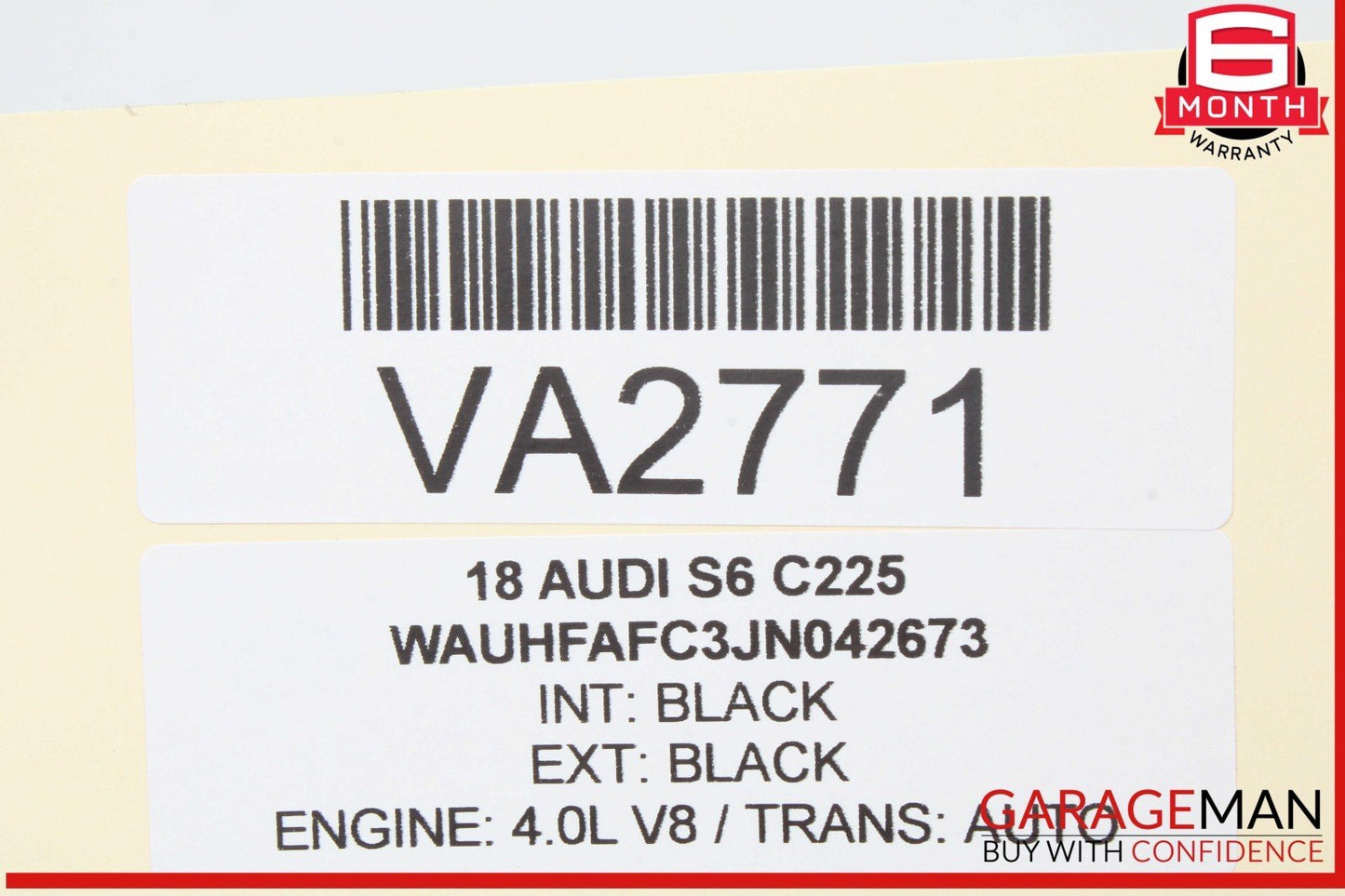 12-18 Audi S6 A7 Tailgate Liftgate Trunk Lid Control Module Unit 4G5959107C OEM