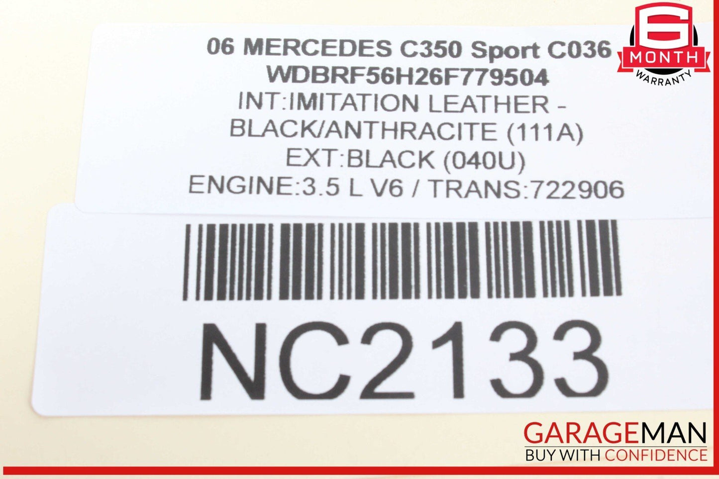 05-07 Mercedes W203 C350 Sport C320 Instrument Speedometer Cluster OEM