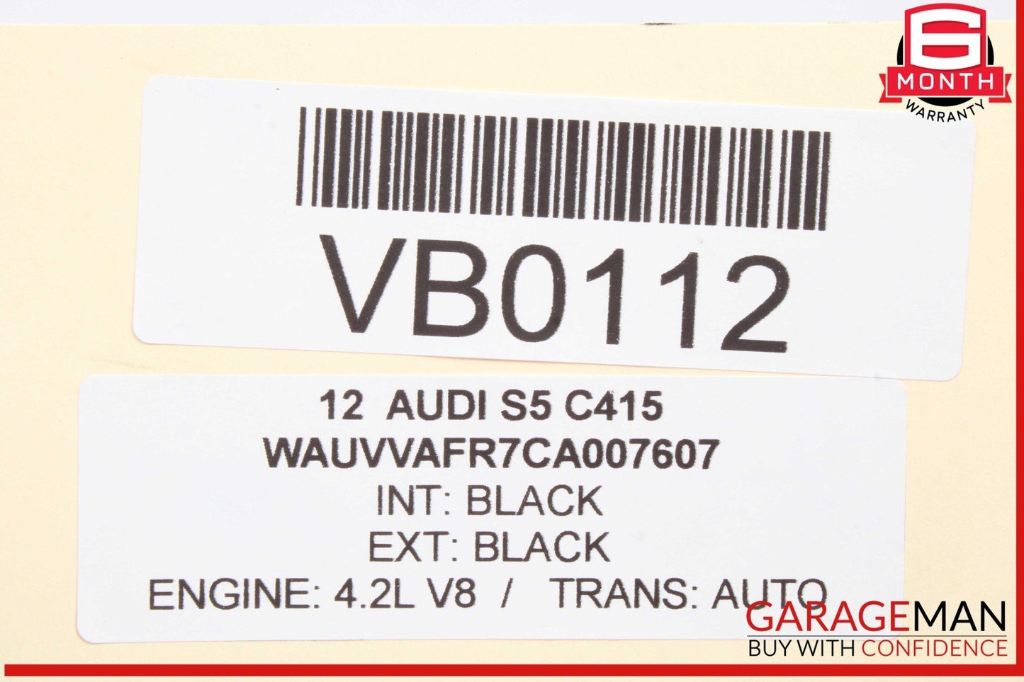 12-17 Audi S5 Front Left or Right Side Seat Memory Control Module 8T0959760C OEM