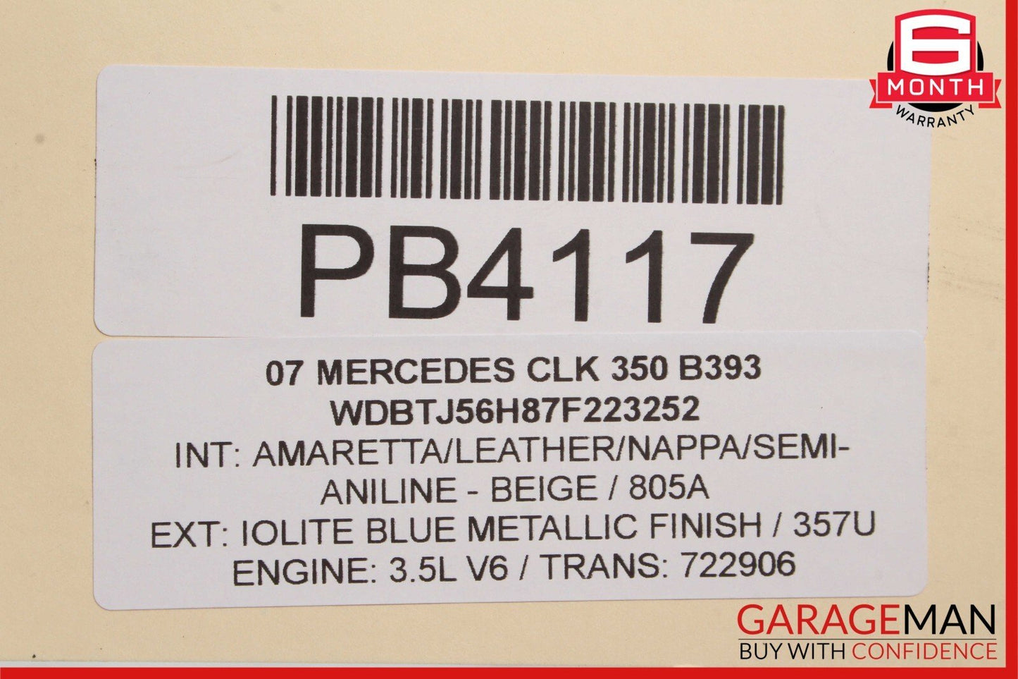 08-18 Mercedes W204 C250 E350 Engine Motor Radiator Cooling Fan Shroud Assembly