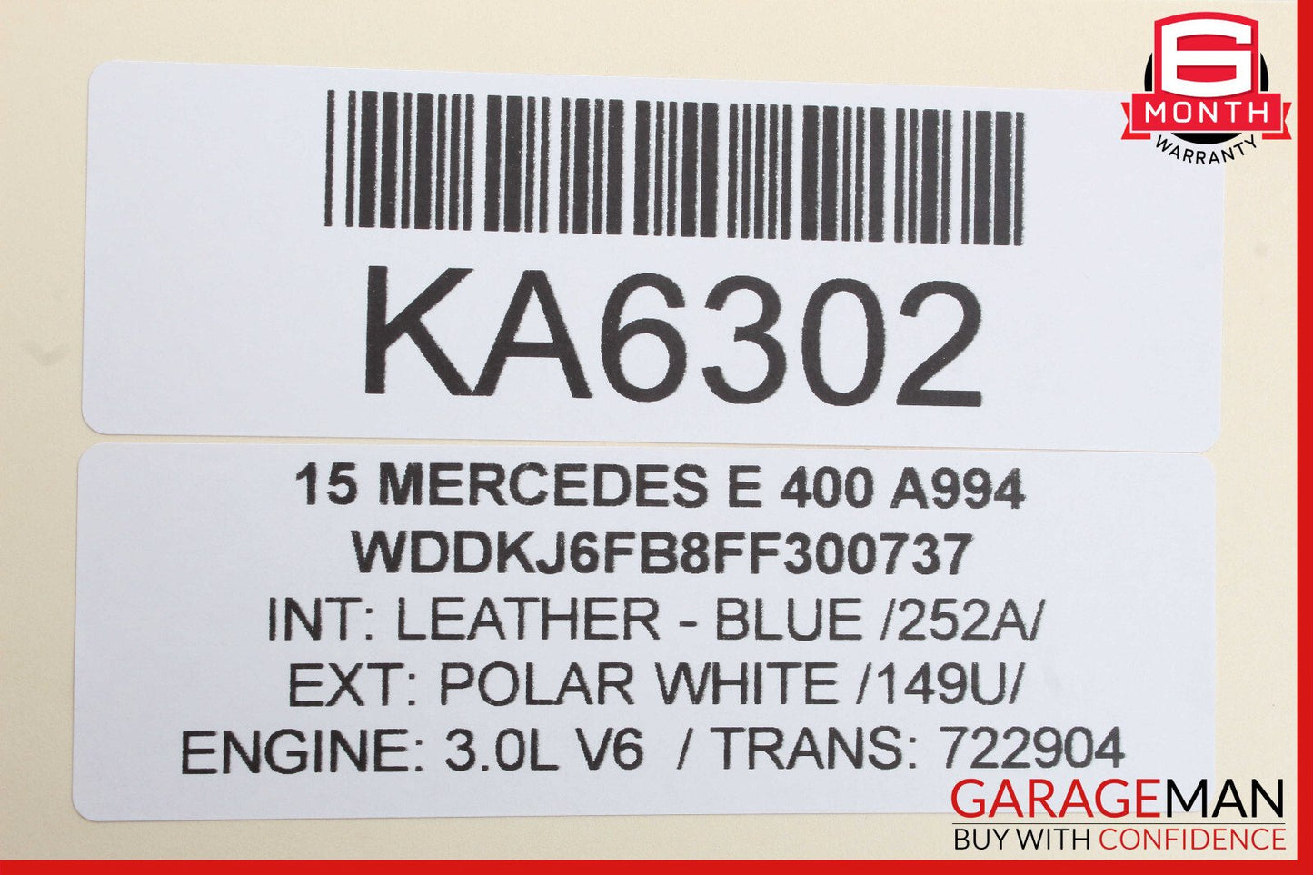 08-18 Mercedes W207 E400 Front Left Driver Side Door Control Module OEM