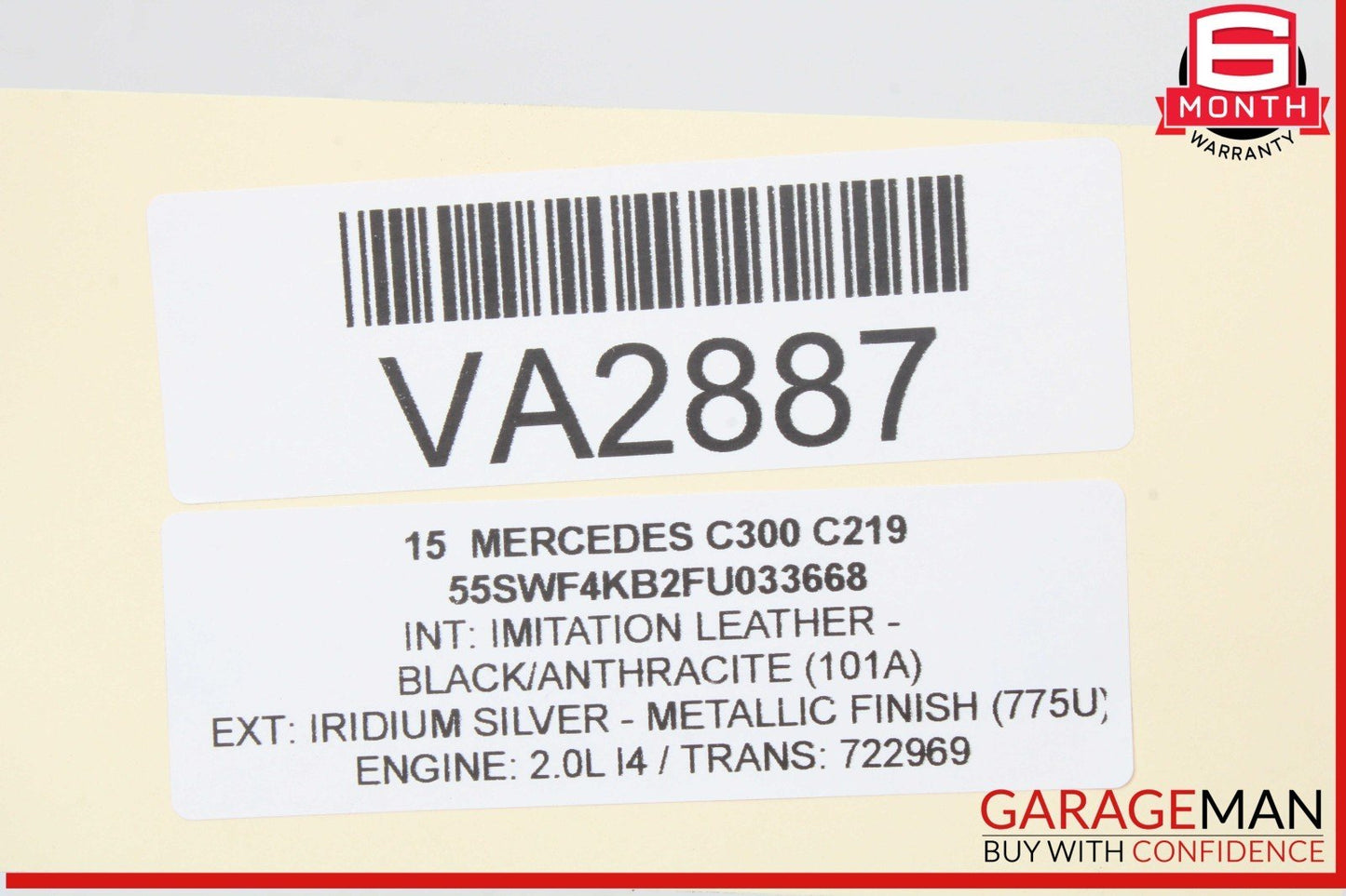 15-20 Mercedes W205 C300 C350e Front Left Driver Side Seat Control Module OEM