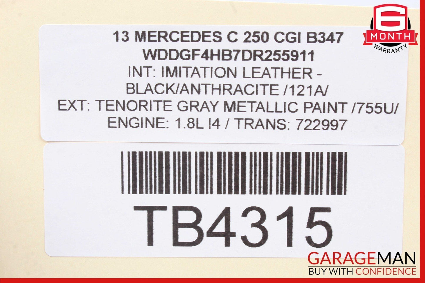 12-15 Mercedes W204 C250 SLK250 M271 Engine Coolant Motor Water Pump
