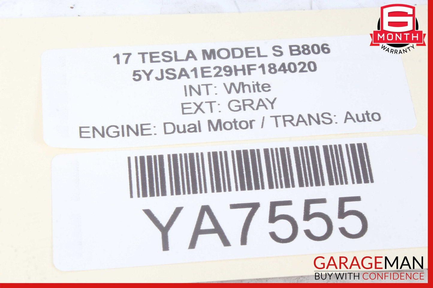 12-20 Tesla Model S Rear Right Passenger Side Axle Shaft OEM