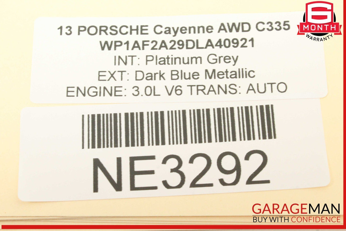 11-17 Porsche Cayenne 958 AWD Rear View Camera Control Module Unit OEM