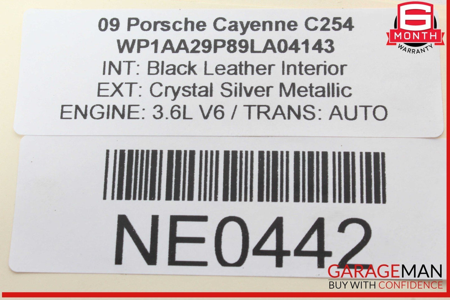 03-10 Porsche Cayenne 955 957 Rear Left or Right Side Upper Forward Control Arm