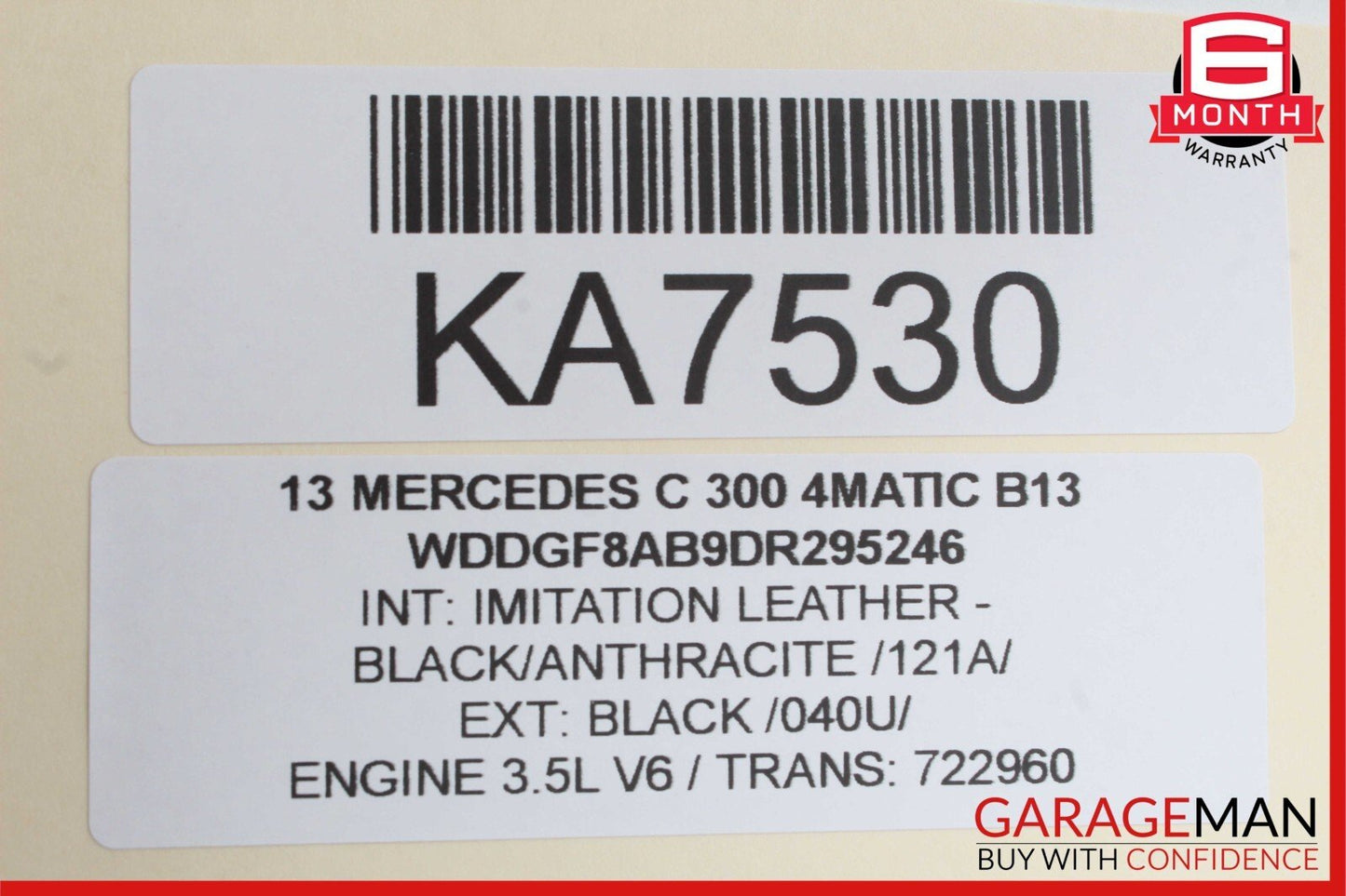 08-14 Mercedes W204 C300 4Matic Front Left Side Door Control Module Unit OEM