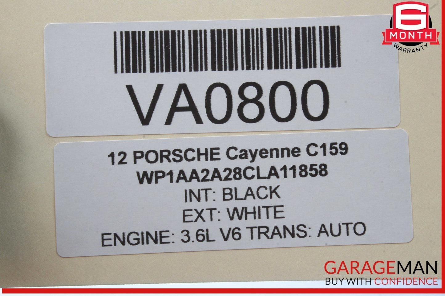11-17 Porsche Cayenne 958 Front Left Side Door Control Module 7PP959793L OEM