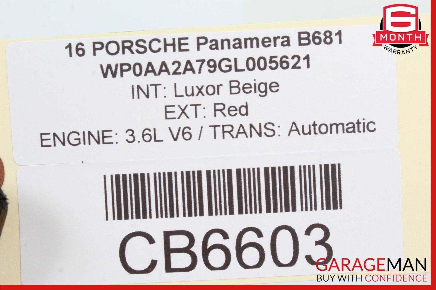 10-16 Porsche Panamera 970 Navigation GPS Radio CD Player Display Assembly OEM