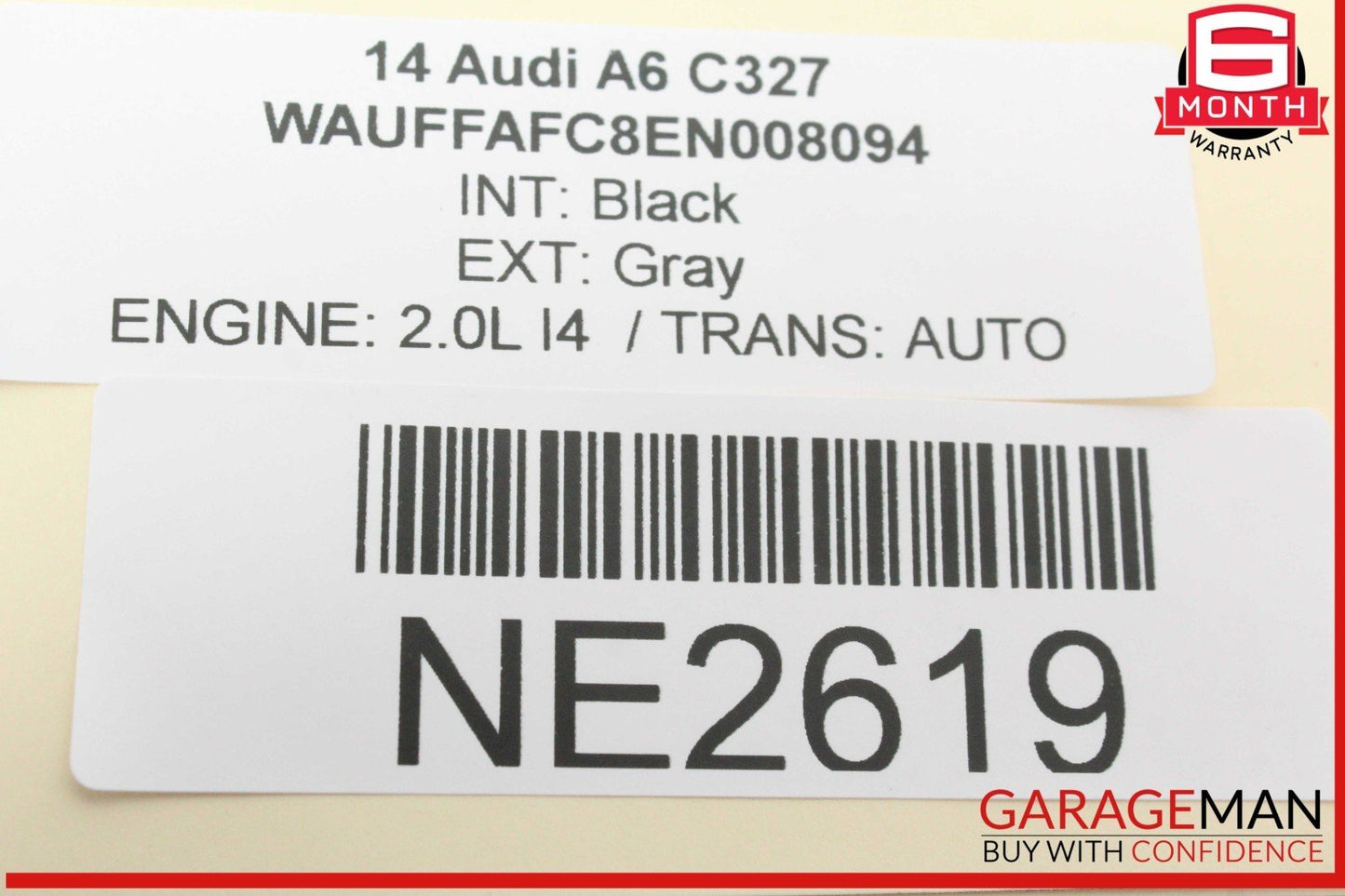 12-18 Audi A6 A7 Yaw Rate Accelerator Stability Speed Control Sensor 4G0907637K