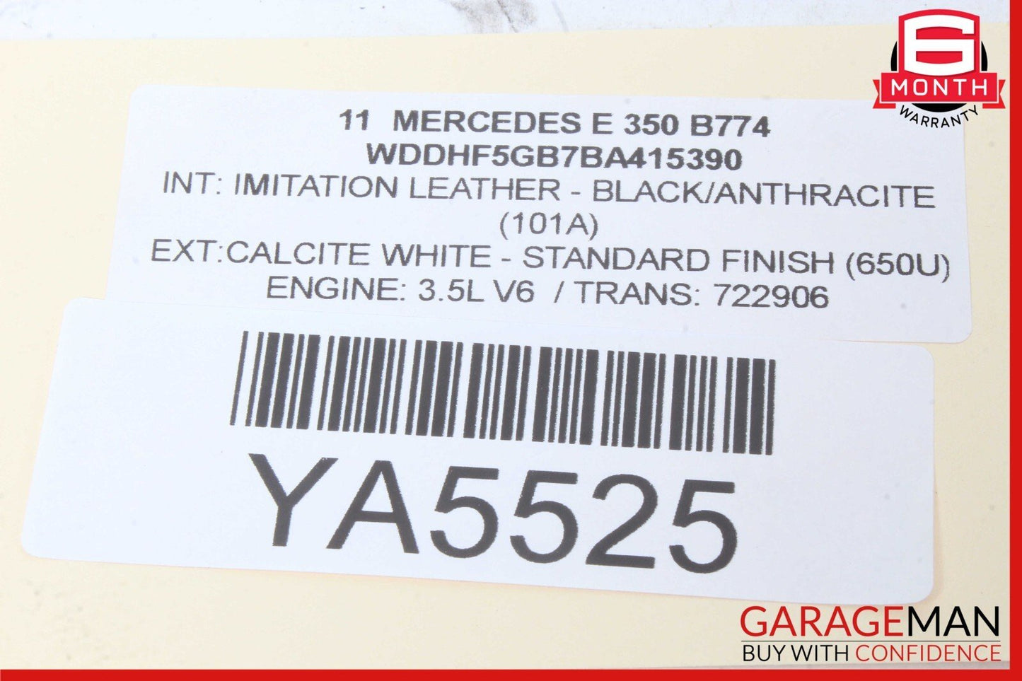 10-13 Mercedes W212 E350 E550 Front Right Side Mirror Door Rear View OEM