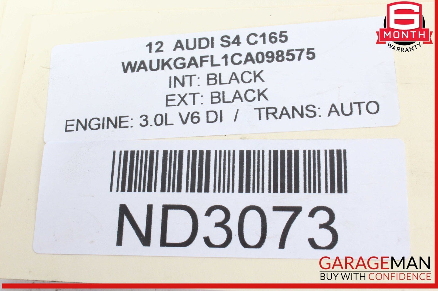 10-16 Audi S4 Engine Starter Motor Valeo 079911022 OEM