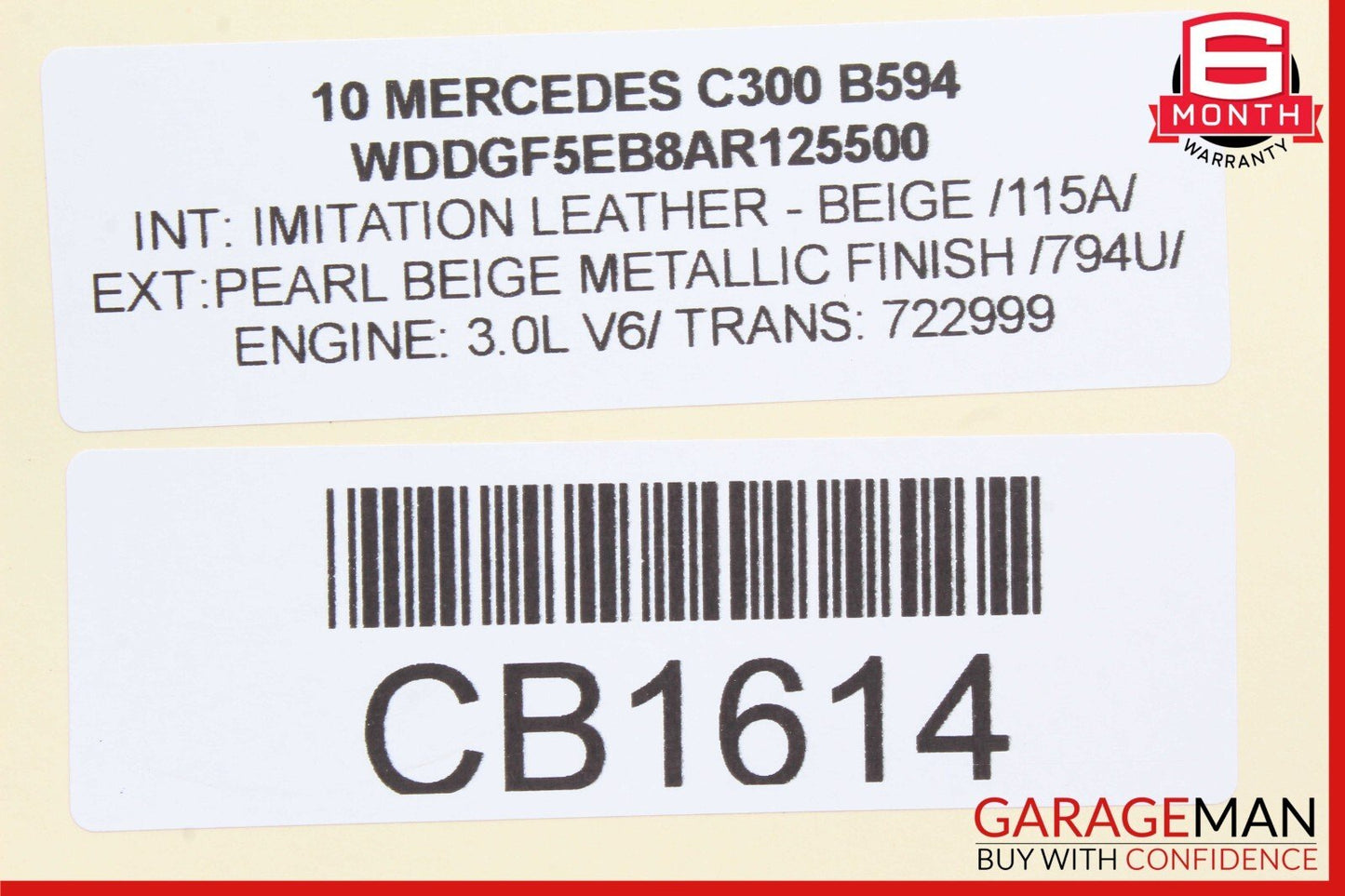08-16 Mercedes C300 E350 C350 Rear Left / Right Suspension Lower Control Arm