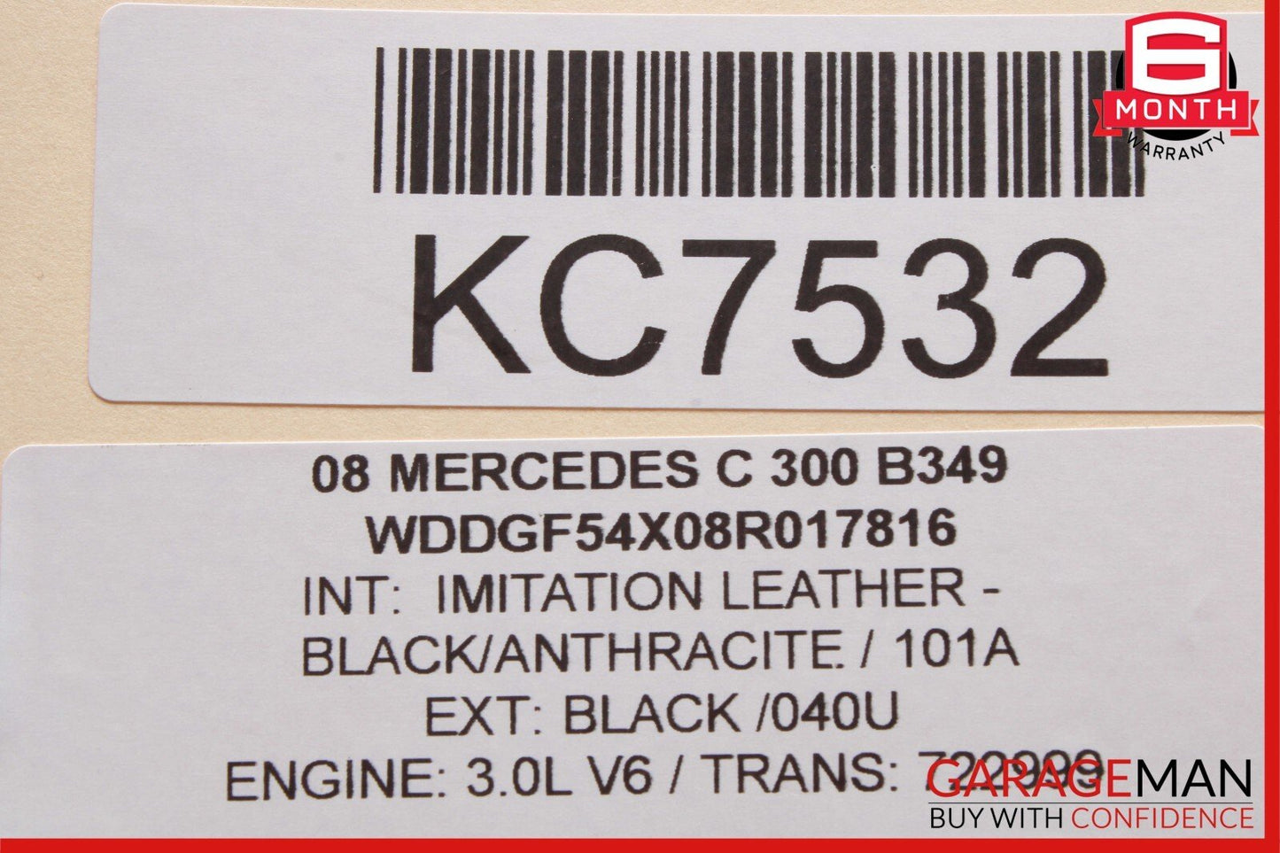 08-18 Mercedes W204 C300 CLS500 GLK350 Rear Left Side Door Control Module Unit