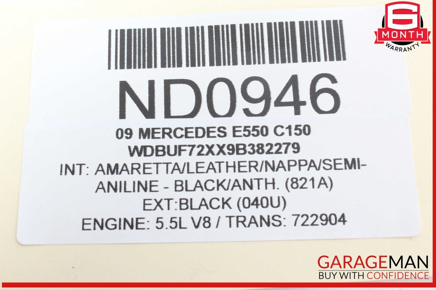 09-13 Mercedes W211 E550 Sirius Satellite Radio Receiver 1718701589 OEM