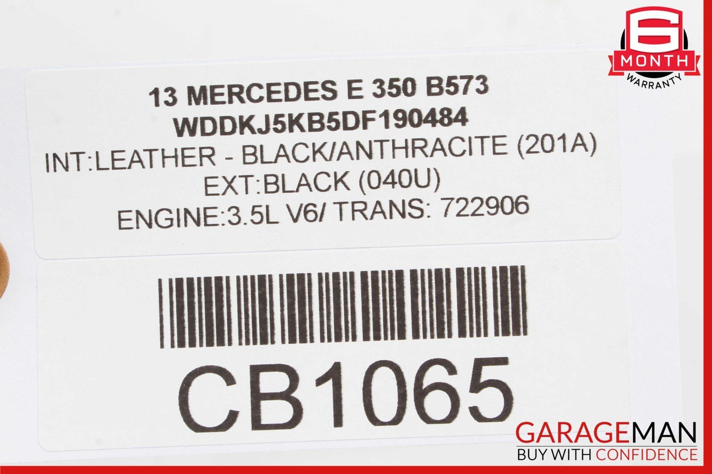 08-17 Mercedes E350 SLK350 C250 Front Right Side Upper Control Arm 2043304411