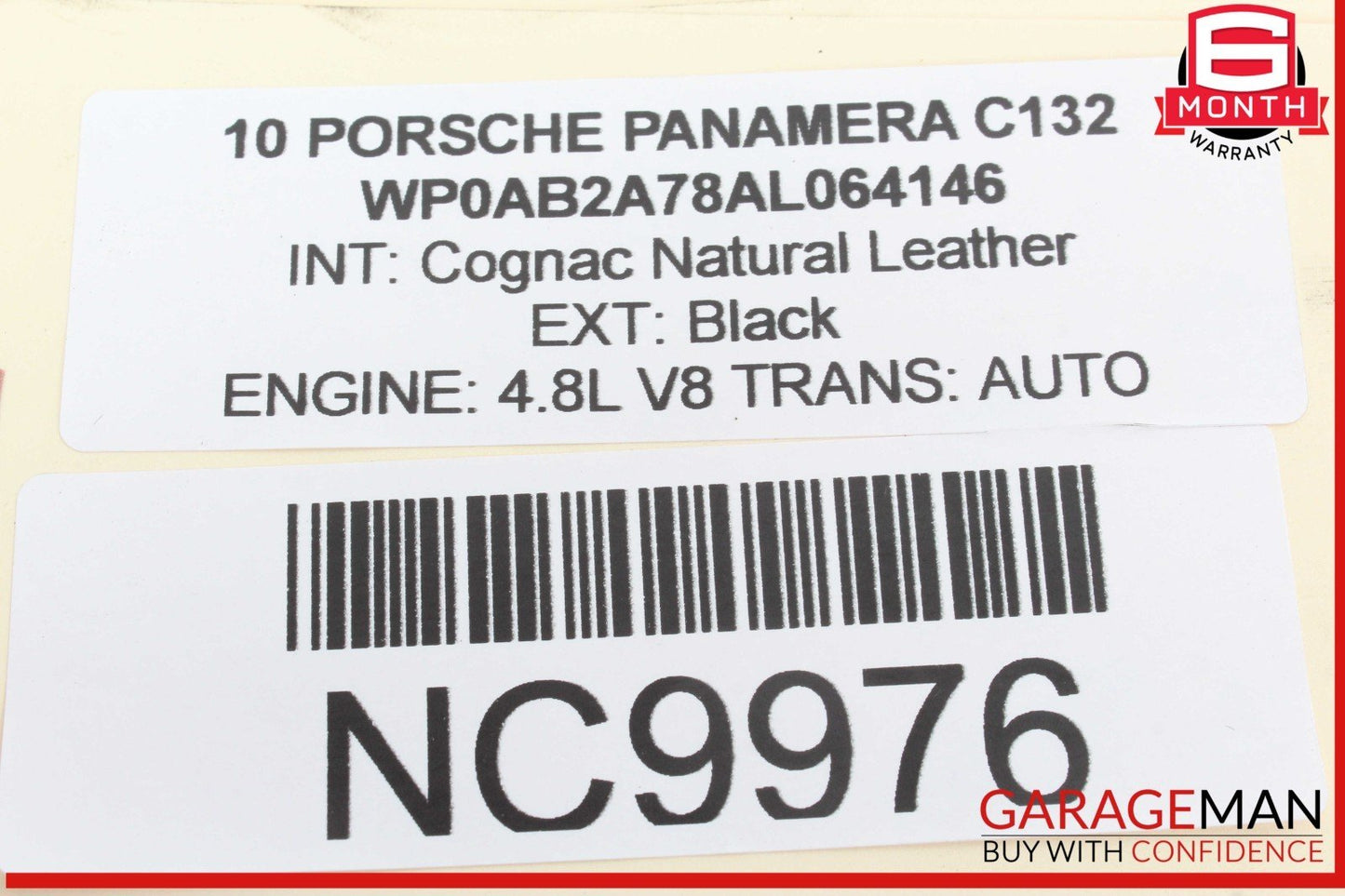 10-16 Porsche Panamera 970 Rear Right / Left Upper Suspension Control Arm OEM