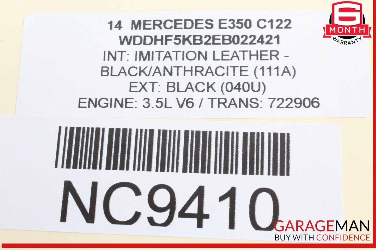 08-17 Mercedes W212 E350 C300 Rear Right / Left Side Upper Control Arm OEM