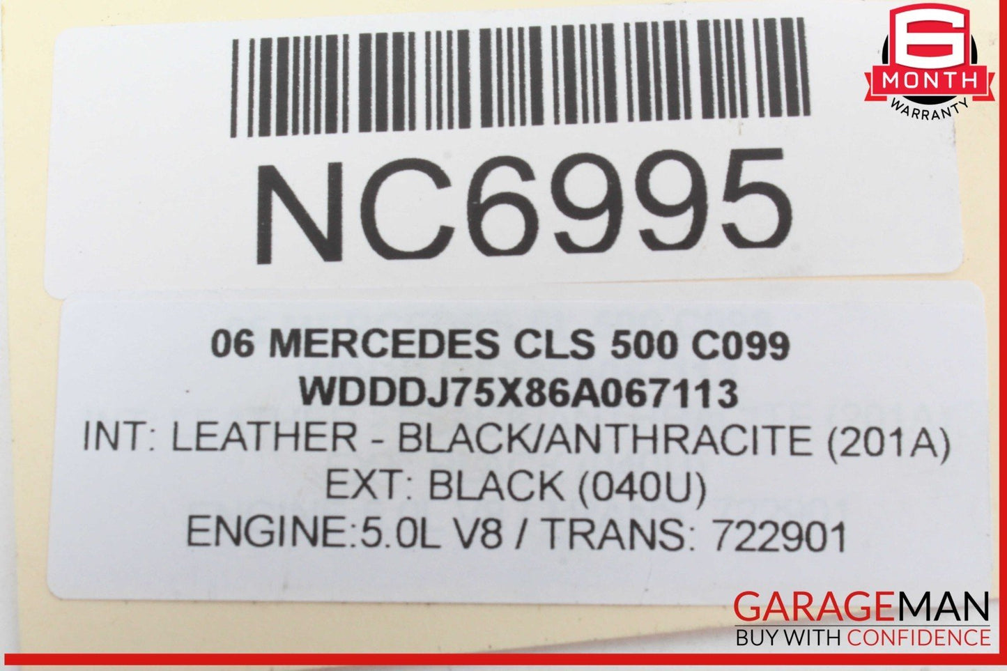 03-12 Mercedes W219 CLS500 E550 ML350 Front Right Seat Control Module OEM