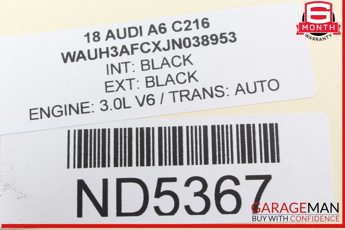 16-18 Audi A6 A7 Headlight Head Light Lamp Range Computer Control Module Unit