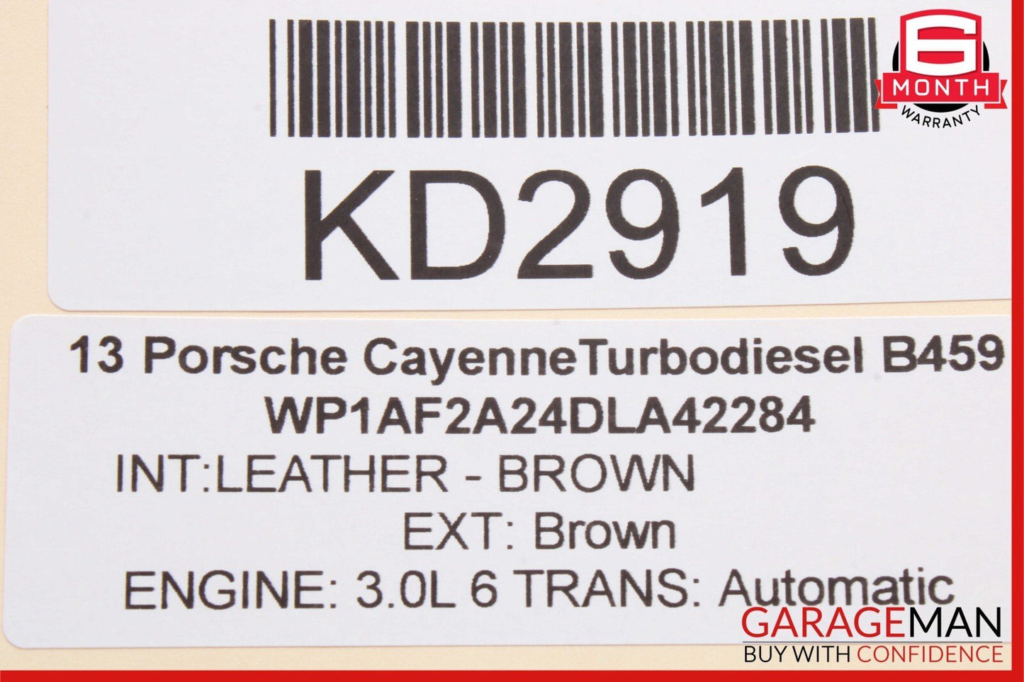 13-18 Porsche Cayenne 958 S Front Left Driver Side Door Control Module Unit OEM