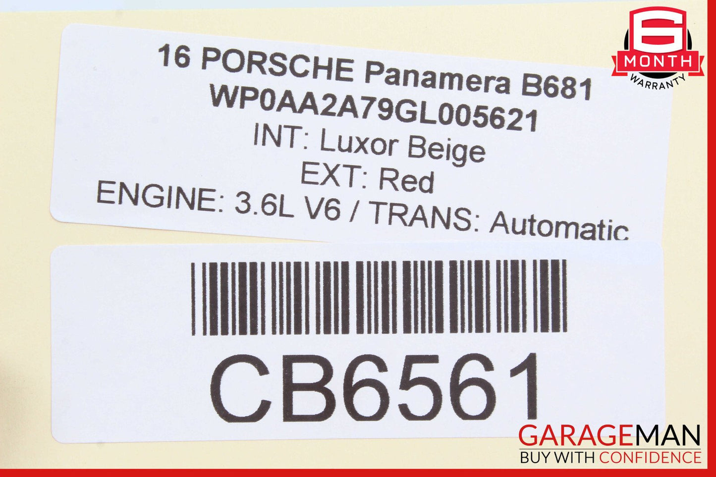 10-16 Porsche Panamera 970 Left Side B-Pillar AC A/C Air Vent OEM