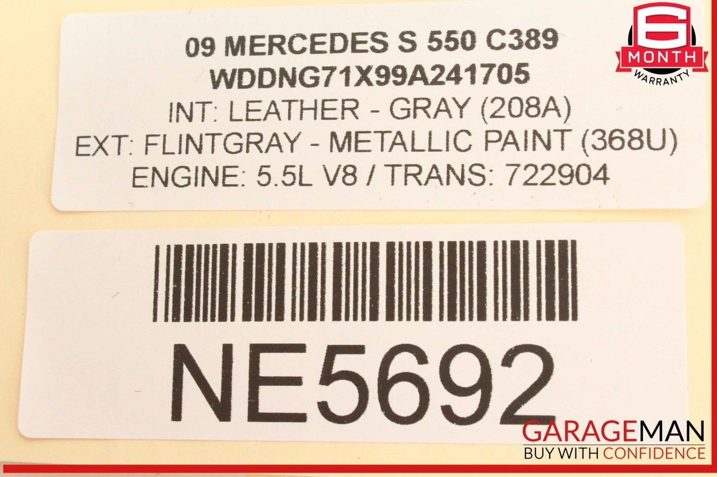07-14 Mercedes W221 S550 CL550 Voice Language Communication Control Module OEM