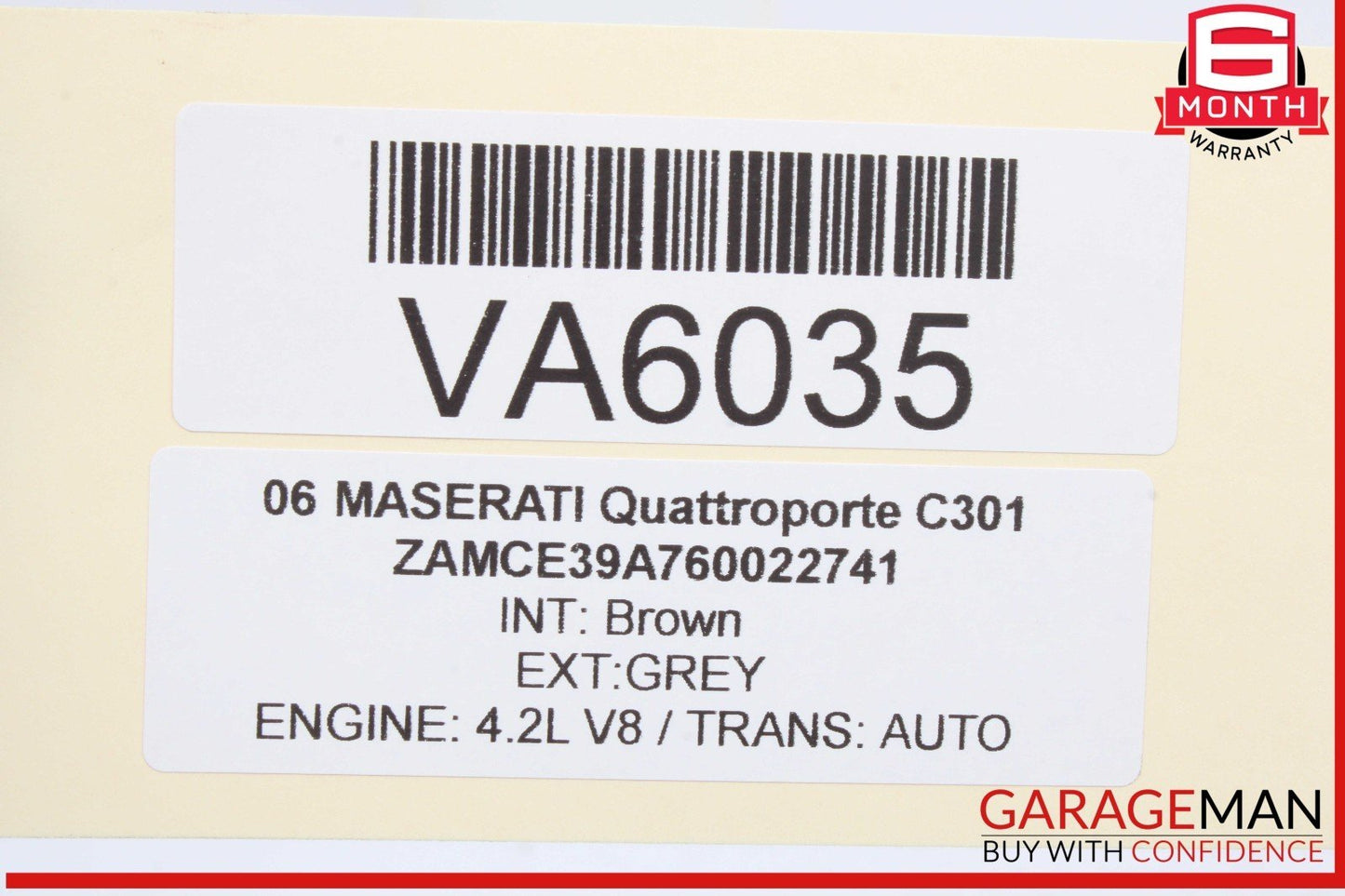 03-08 Maserati Quattroporte Audio Sound Amplifier AMP Bose OEM