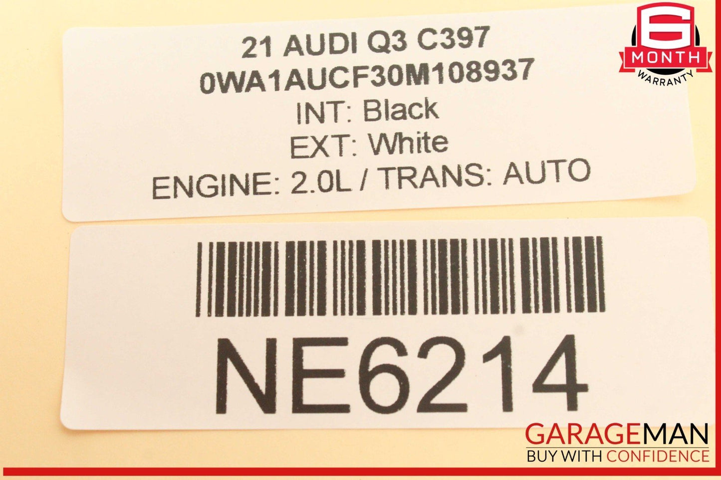 19-24 Audi Q3 Rear Left Driver Side Door Lock Latch Actuator 83A839015 OEM