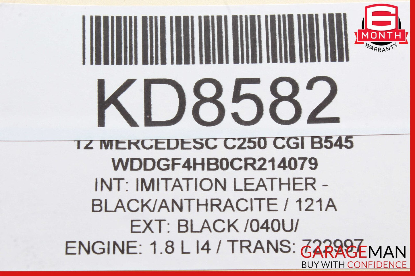 08-18 Mercedes W204 C250 Front Right Side Door Control Module 2129004302 OEM