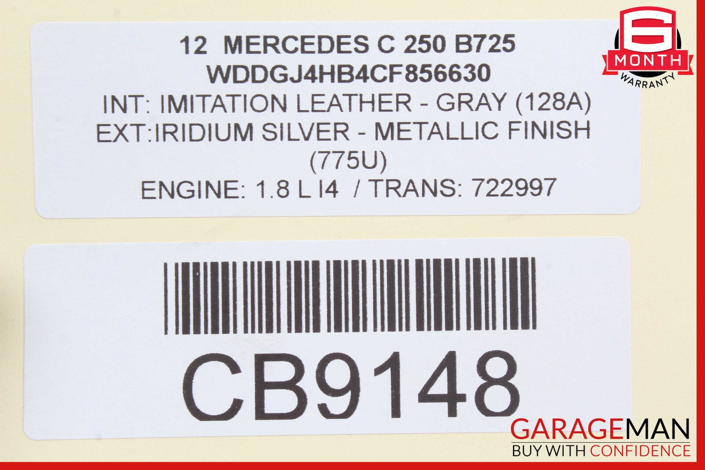 12-14 Mercedes W204 C250 C300 C350 Instrument Speedometer Cluster OEM