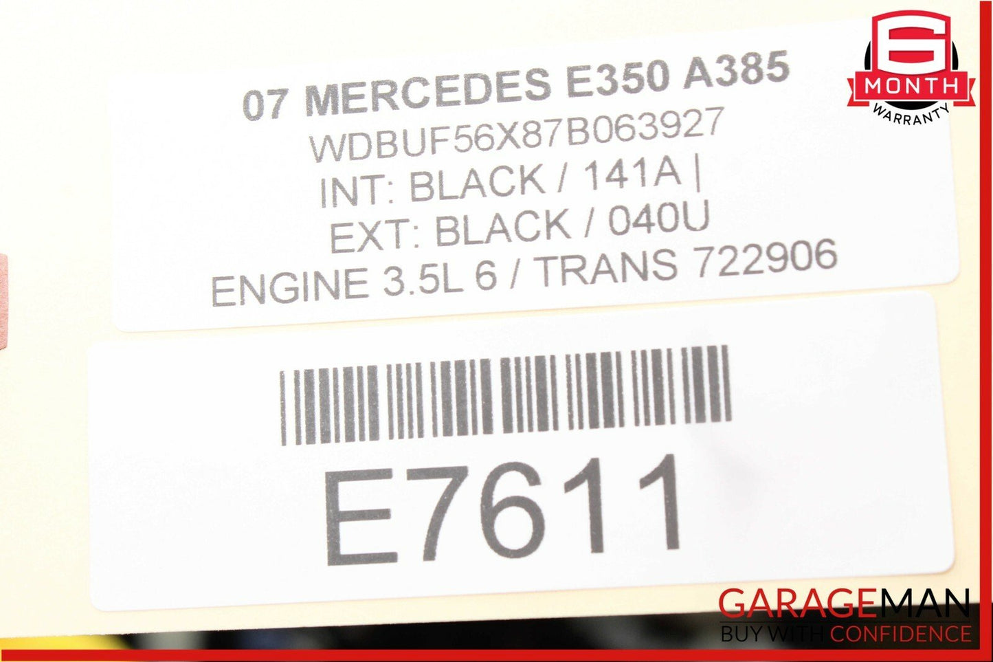 03-09 Mercedes W211 E350 E500 E550 Door Control Module Front Right Passenger OEM