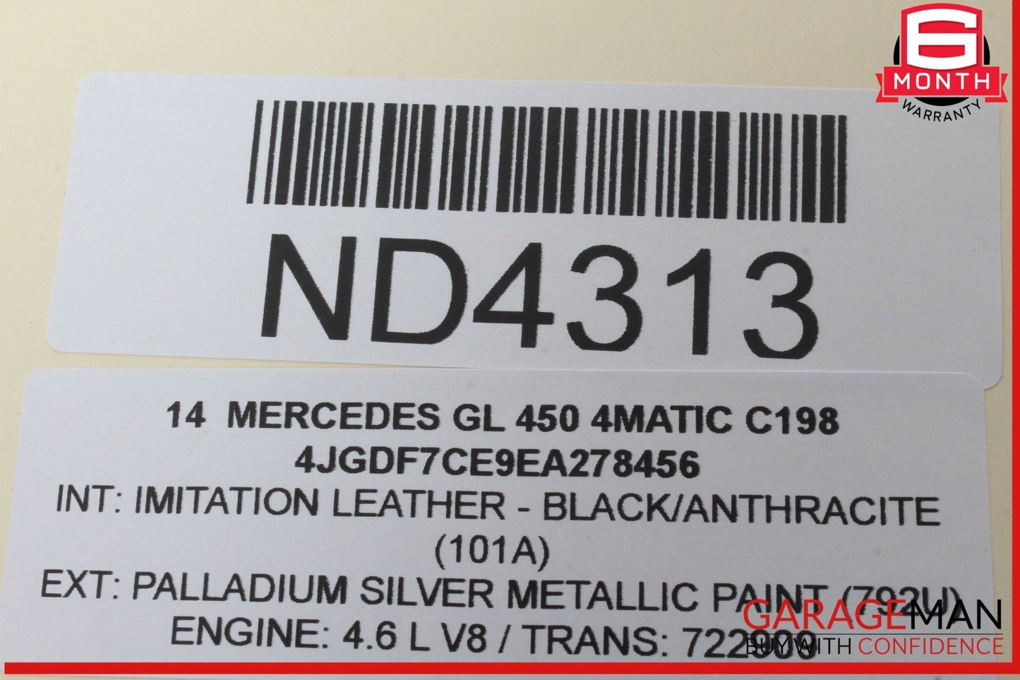 2014 Mercedes X166 GL450 4MATIC Owners Owner's Operator Manual w/ Case OEM