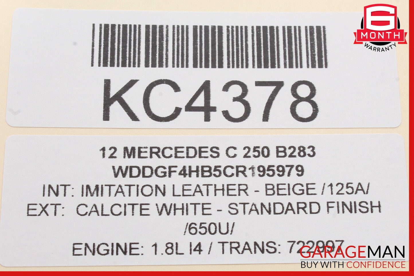 08-18 Mercedes W204 C250 C300 CLS550 Rear Left Side Door Control Module OEM