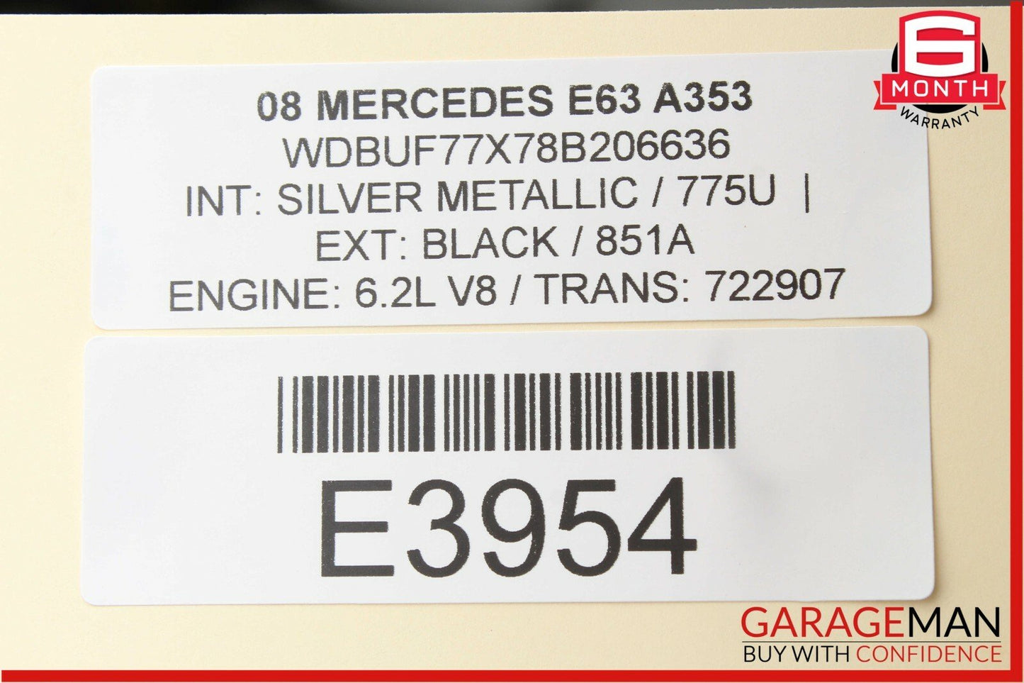 03-09 Mercedes W211 E350 E63 AMG E550 Front Right Passenger Door Control Module
