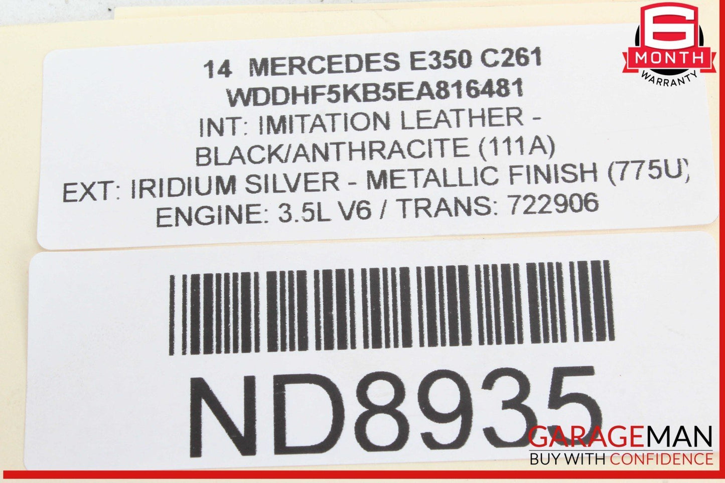 10-16 Mercedes W212 E350 Front Right Side Suspension Wishbone Control Arm OEM