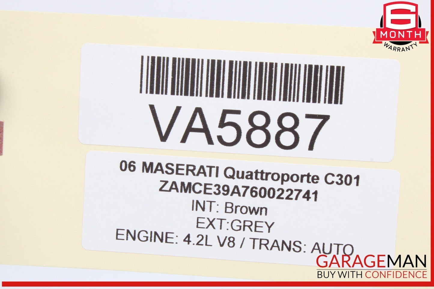03-08 Maserati Quattroporte Temperature A/C Climate Control Module Unit OEM