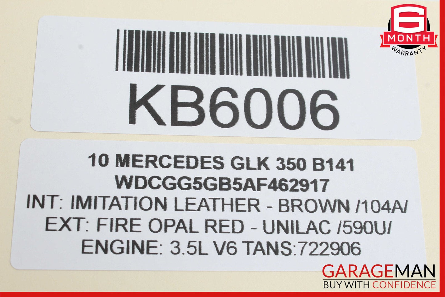 08-15 Mercedes X204 GLK350 C350 Rear Right Side Door Control Module OEM