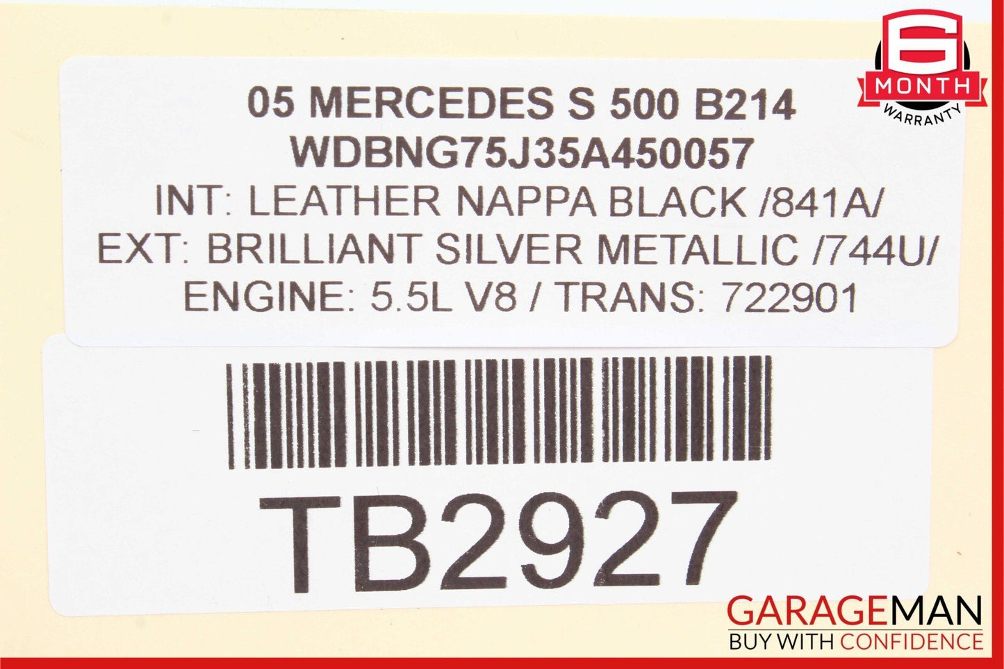 03-12 Mercedes R230 SL500 SL55 AMG Front Right Side Door Control Module Unit OEM