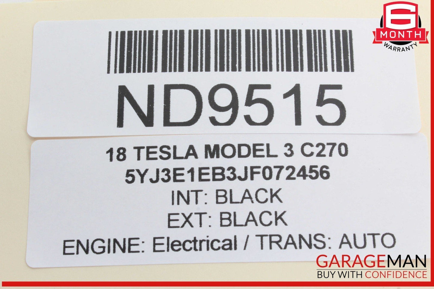 17-23 Tesla Model 3 Rear Left Driver Side Antenna Amplifier AMP FM Radio Module