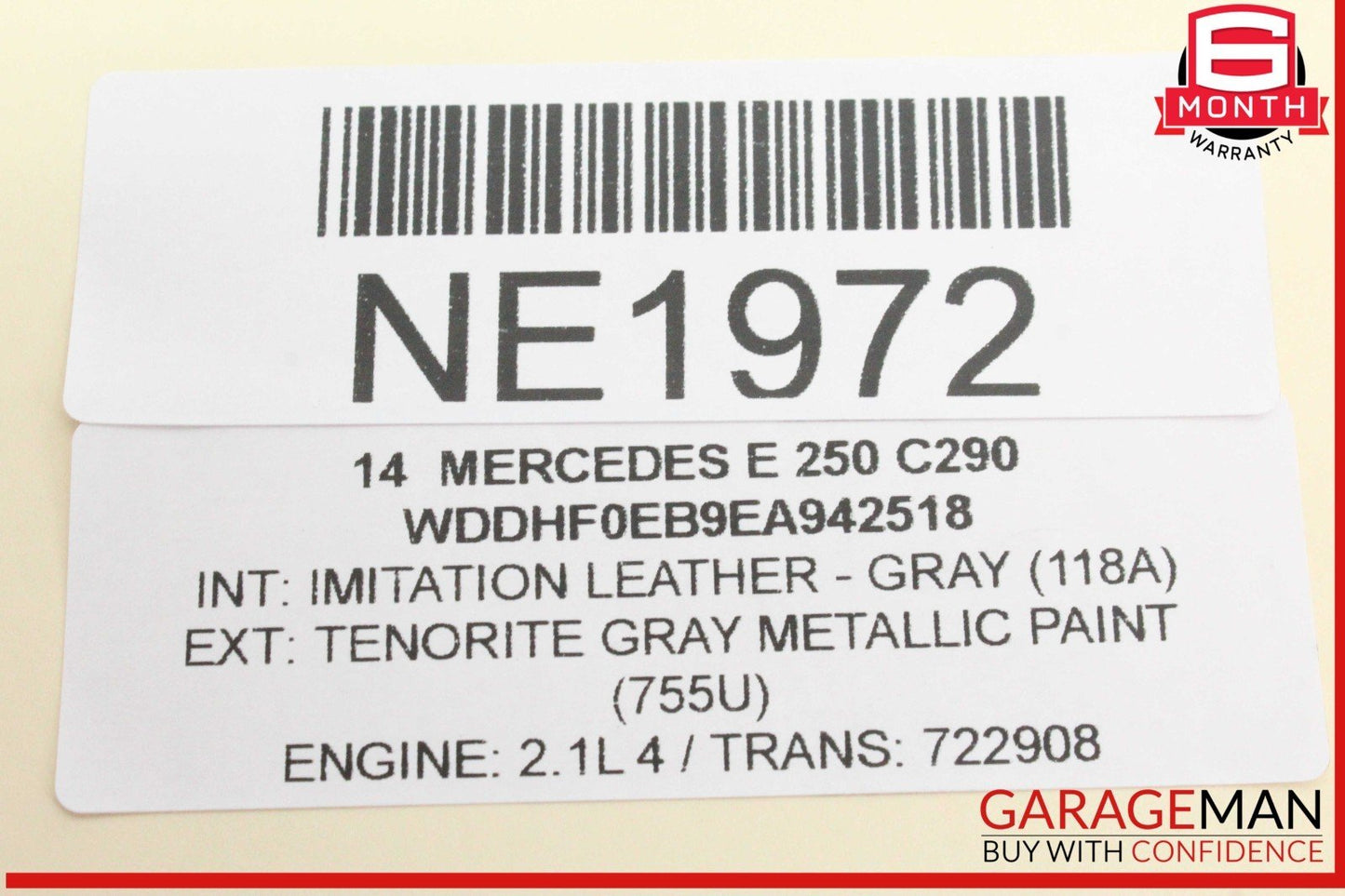08-17 Mercedes W212 E250 Rear Right or Left Side Suspension Upper Control Arm