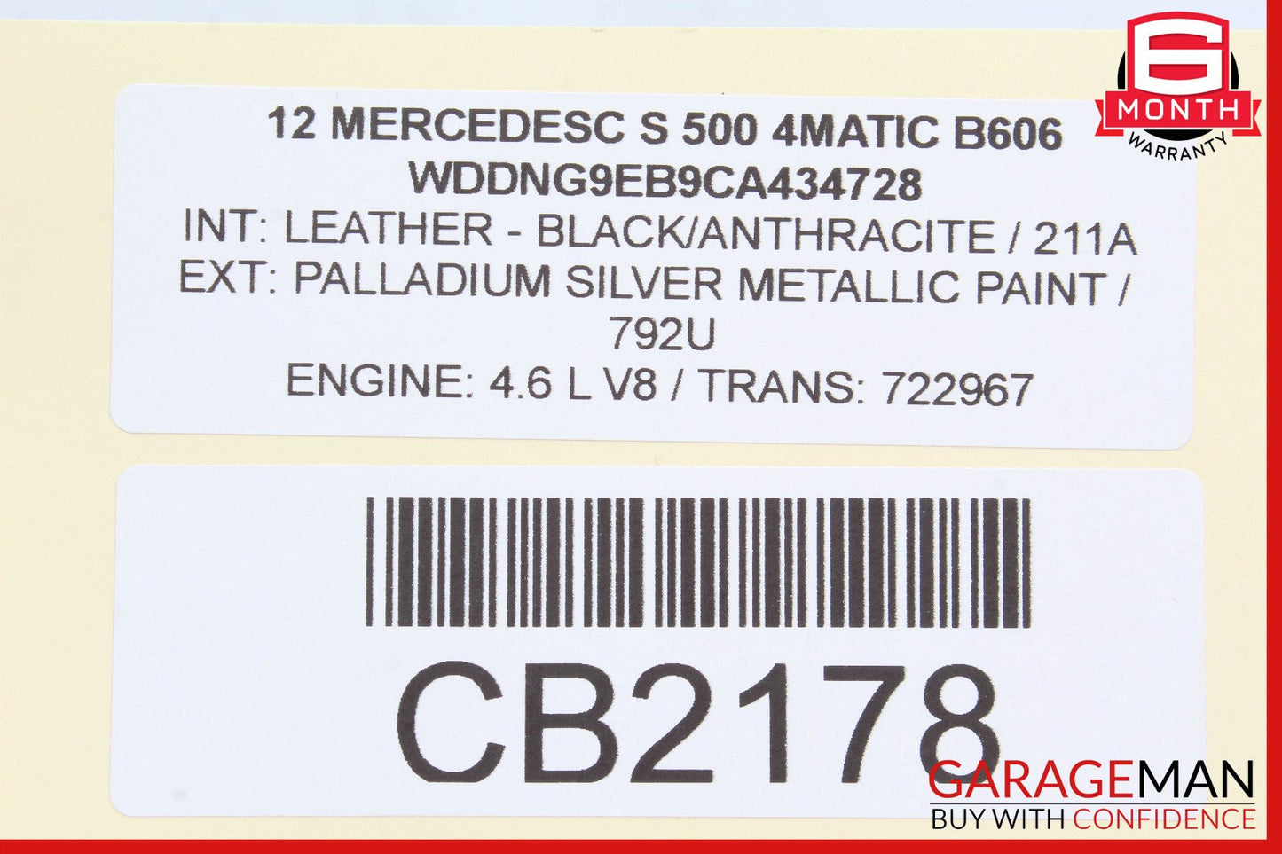 10-13 Mercedes W221 S550 S400 S65 AMG Rear Sam Fuse Box Relay Module Control OEM