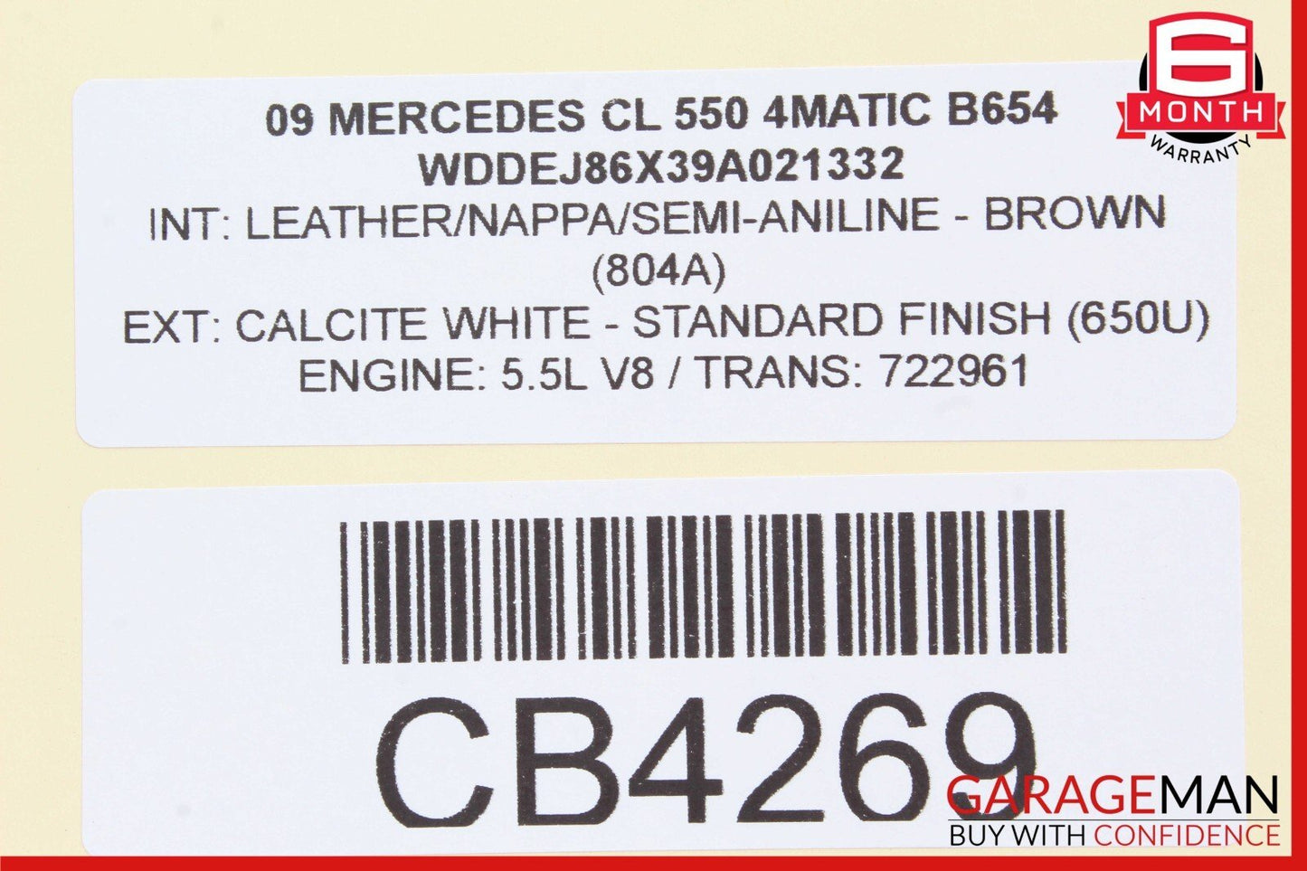 07-14 Mercedes W216 CL550 S550 S400 Dashboard Dash Control Switch Panel OEM