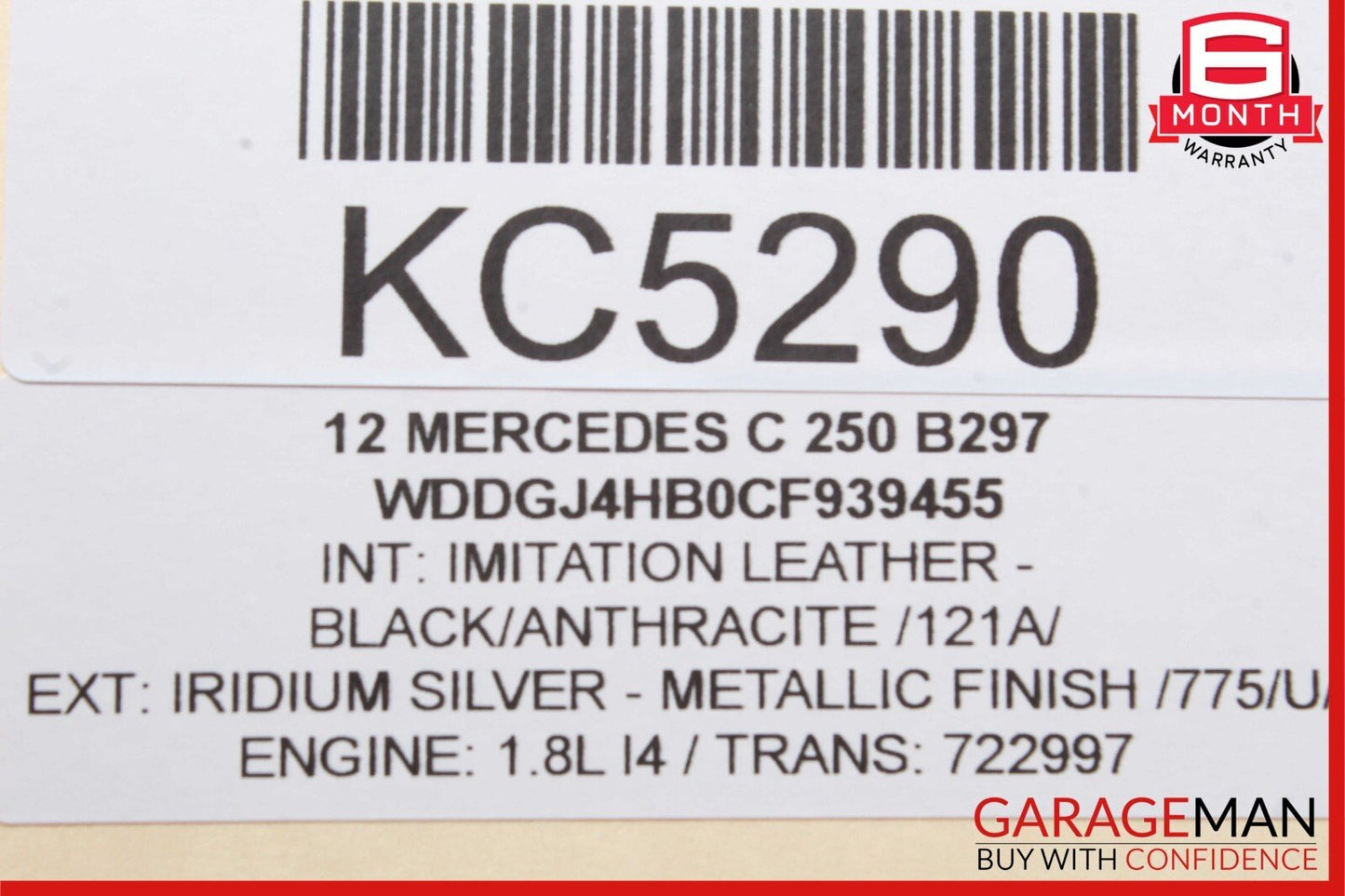 08-18 Mercedes W204 C250 C300 Front Right Side Door Control Module Unit OEM