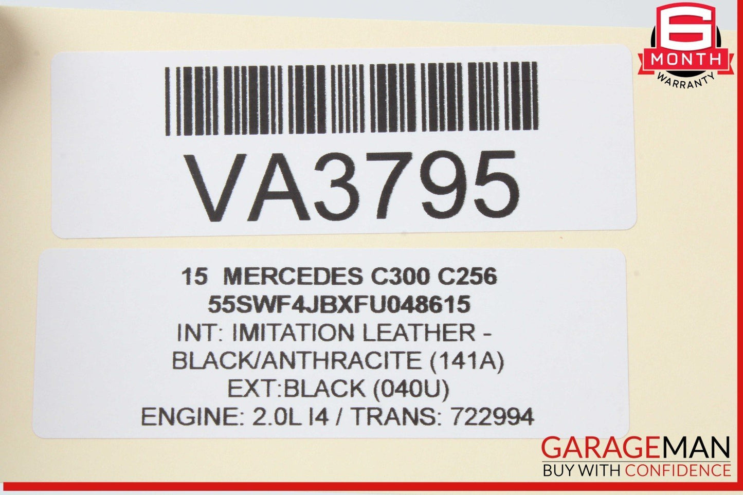 15-19 Mercedes W205 C300 C350 GLC300 TCU Transmission Control Module TCM OEM